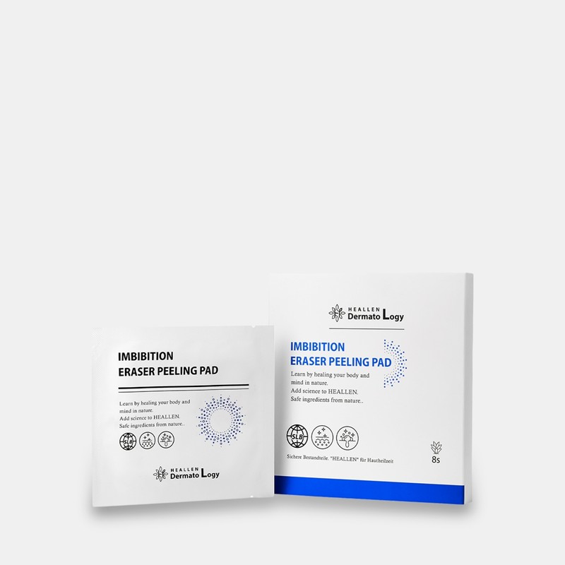Hillen Ambition Eraser Peeling Pads 8 sheets Remove dead skin