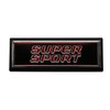 1pc New Super Sport Dash Emblem 3D Badge Replacement for