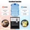 500W Desktop Electric Water Cooler Dispenser,Top Loading Hot and Cold