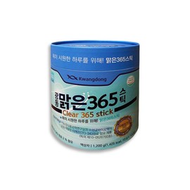 Guangdong Malgeun 365 Stick 12g / 광동 맑은 365 스틱 12g x 100포 x 1통 3개월분 목건강 시원한목
