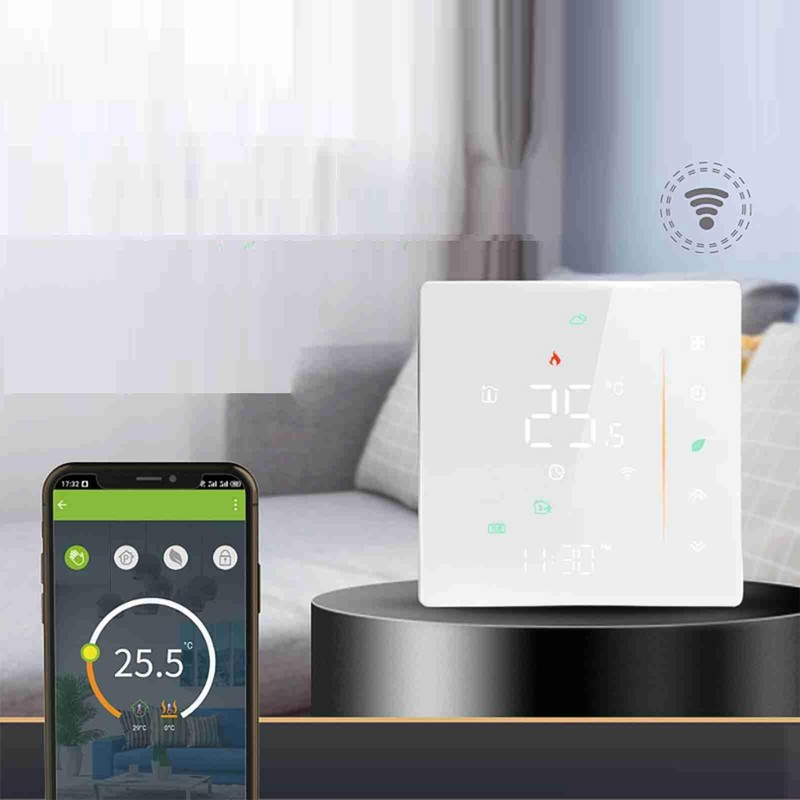 Ailgely WiFi Smart Thermostat Room Thermostat Weekly Programmable Supports Touch