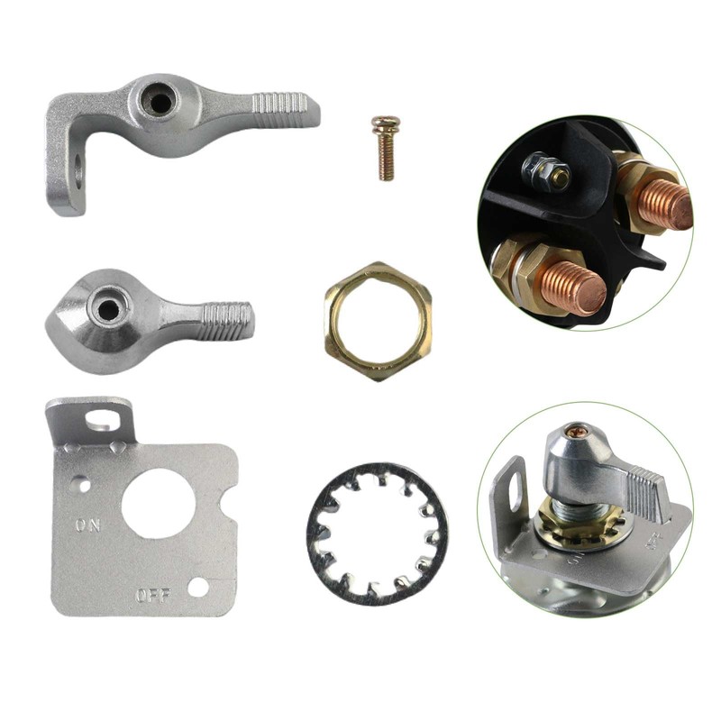 Tesmirror Master Battery Disconnect Switch - Silver 2000 Amp Master