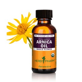 Herb Pharm Certified Organic Oil, Arnica, 1 Fl Oz