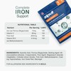 Zipvit Iron Tablets High Strength with Vitamin C, B12 &