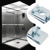 LT Easiyl Pack of 20 Galvanized Steel Narrow U-Clip Nuts