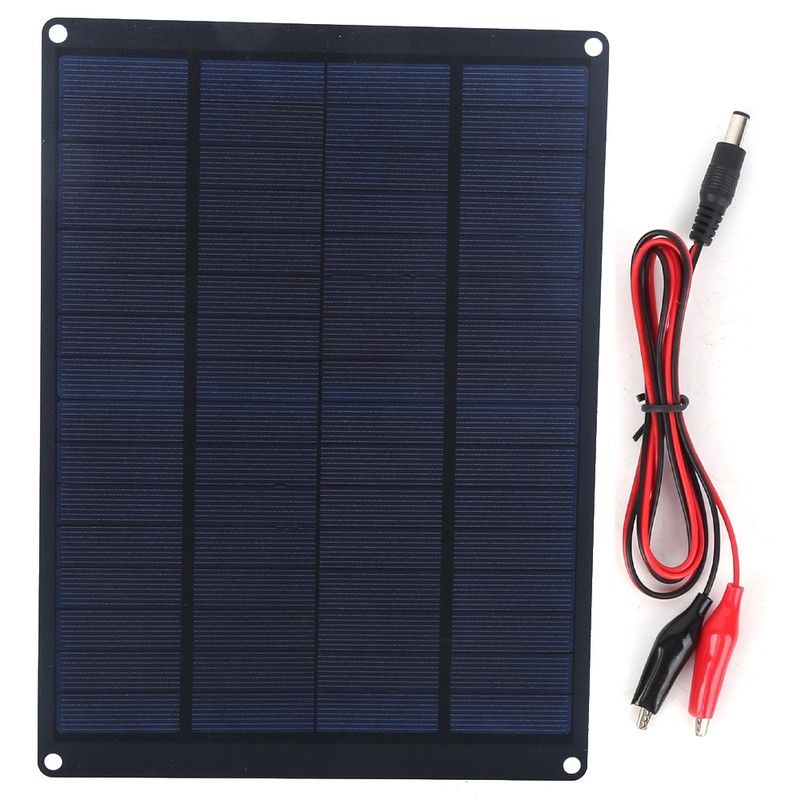 10W Solar Panel Kit Waterproof Portable Power Charger Photovoltaic Panel