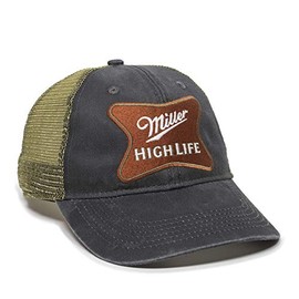 Outdoor Cap Miller High Life Unstructured Mesh Back Cap lightgrey