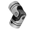 12mm Dia Shaft Coupling Motor Connector Steel Universal Joint 12×23×52mm
