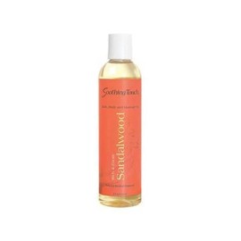 Soothing Touch Bath & Body Massage Oil Sandalwood with Ginseng Extract 8 oz