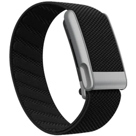 AR LABS Whoop 5.0 Compatible MG (LIFE) SuperKnit Band | Ultra-Soft Microfilament Weave | Stainless-Steel Hardware (Onyx Black)
