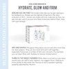Valjean Labs Facial Serum, Combo Pack of Hydrate, Glow, and