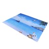 Decorative Tapestry Beach Sea Scenery Pattern Polyester Fiber Hanging Carpet