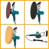 Electric Cement Mortar Trowel Sander, 850W Concrete Wall Grinder Polisher,