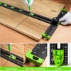 VNW 6 in 1 Adjustable T Square, 24in Drilling Positioning