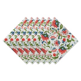 DII Outdoor Tabletop Collection, Garden Floral, Napkin Set, 6 Piece