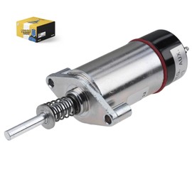 MYMRO 12V Stop Solenoid Valve 125-5773 8C-9986 1255773 SOL22103 for Caterpillar Engine 3204 3304 3304B 3306 3306B 3306C 3406C 3406B 3306B HT400