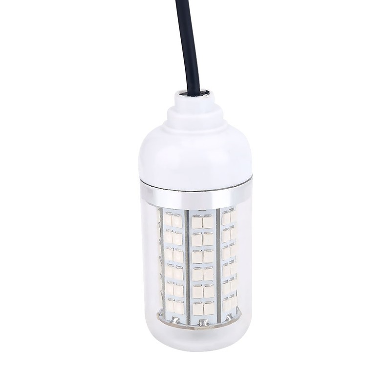 12V Outdoor LED Submersible Underwater Night Fishing Light Lamp (Blue)