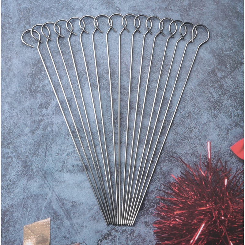 Ruwado 15 Pcs 20cm Turkey Lacers for Trussing Turkey Short