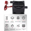 PTC Car Fan Air Heater, DC 12V 50W Heater for