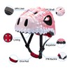 Kavolet Fahrradhelm für Kinder, Skateboardhelm für Kinder und Kleinkinder, Dinosaurierhelm,