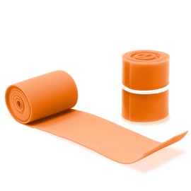 Disposable Tourniquets 1" x 18" – Latex Free, Tear Resistant Elastic Bands for First Aid, Emergency Kits, Nursing Supplies, Bulk Use, Clinic or Home – 10 Count Orange