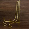 (2 pack)10"Iron Plate Stand, Gold Iron Easel Plate Display Photo