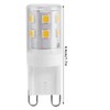 10PCS 2W G9 Ceramic Base 16LED Light Bulbs for Ceiling