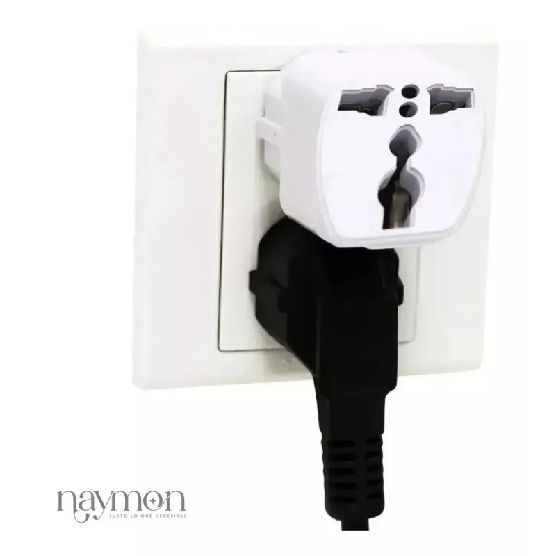 Naymon Clavija Convertidor Toma Corriente Viaje Americana Mexico