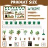 Welcome Bulletin Board Coffee Greenery Bulletin Board Set Coffee Cup