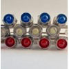 Lumetheus LED Socket 3 mm Metal Silver – Set of