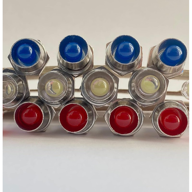 Lumetheus LED Socket 3 mm Metal Silver – Set of
