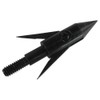 12Pcs Fishing Arrowheads Screw-on Points 150 Grain Black Bowfishing Screw