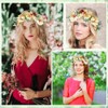 BUENTYA Flower Wreath Wedding Flower Crown Hair Wreath Flowers Hair