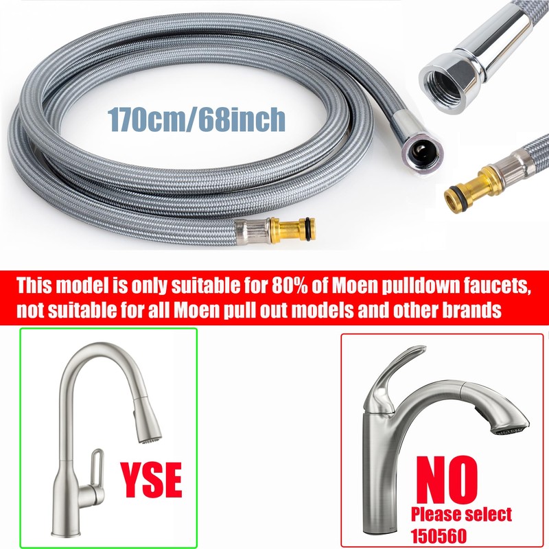 Replacement Hose Service Kit for Moen Pull down Kitchen Faucets