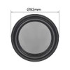 sourcing map Bass Speaker Passive Cooler Rubber Vibration Plate DIY