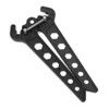 TEHAUX Scissors Arrow Stand Kick Holder Lightweight Black Base Bracket