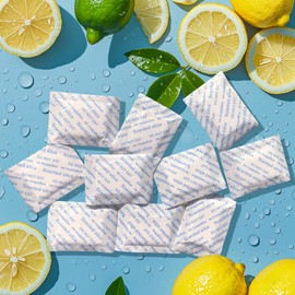 Lemon Scented Sachets – Long-Lasting Odor Remover and Freshener for Shoes, Closets, Drawers, and Storage Spaces – Pack of 10