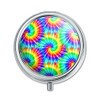 Tie Dye Pattern Pill Case Trinket Gift Box