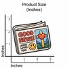 Good News Jesus Loves You Sticker – Christian Faith-Based Waterproof