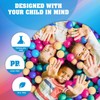 Ball Pit Balls 400 Count,8 Bright Colors 2.2 Inch