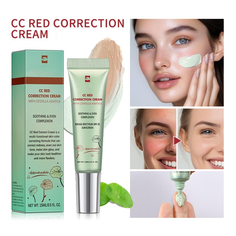 CC Cream Foundation - CC Red Correct with Centella Asiatica