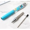 Gullor 5 Pieces Retractable Ballpoint Pens, Bling Dynamic Floating Liquid