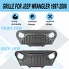 CABOHON Front Vader Grill For Jeep Wrangler TJ 1997-2006 Gladiator