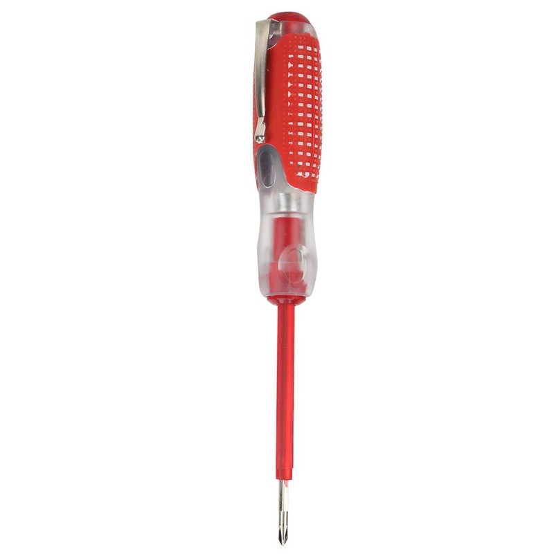 Test Pin Screwdriver, Voltage Tester, Screwdriver, 100V to 500V, Cross/Slotted