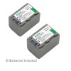 For Sony 2x Kastar Battery for Sony NP-FP70 FP71 DCR-DVD703