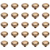 Emuca 9160008 Furniture Knob, Bronze, 32 mm, Set of 25