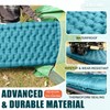 GDREAMT Inflatable Camping Sleeping Pad with Pillow, Extra Thickness 4
