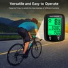 Bike Computer Wired, Bicycle Odometer Wired MPH KM/H Bike Speedometer