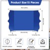 15 Pcs Trifold Presentation Board 12 x 20 Inch Trifold