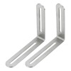 PATIKIL 4 18/25" Adjustable L-Shaped Corner Brace with Slots 2